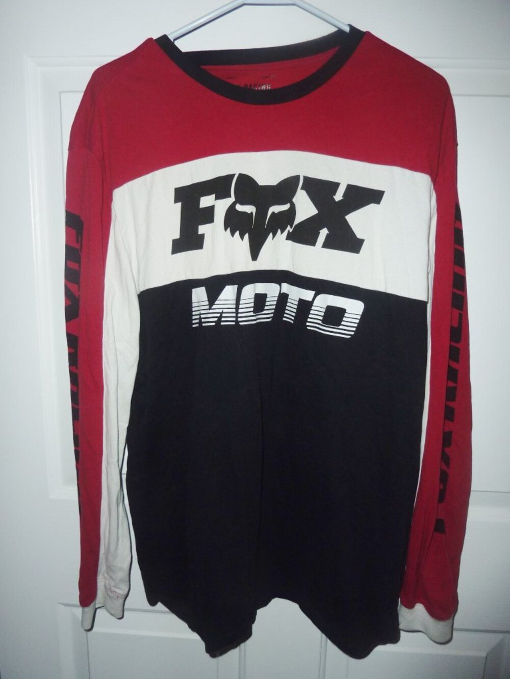 Excellent Condition Fox Moto Racing Long Sleeved Shirt Size Large